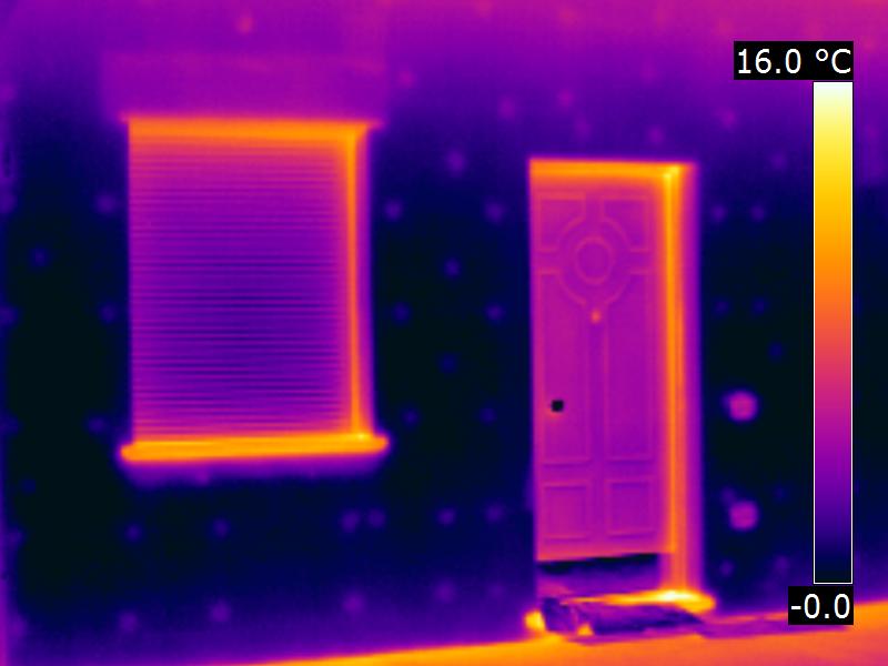 Esempio di rilievo strumentale termografico